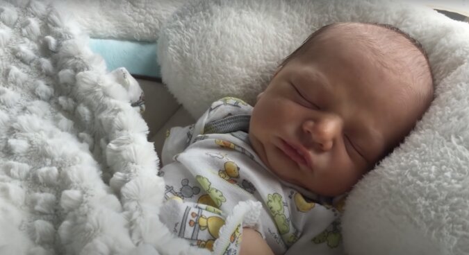 Newborn baby. Source: YouTube